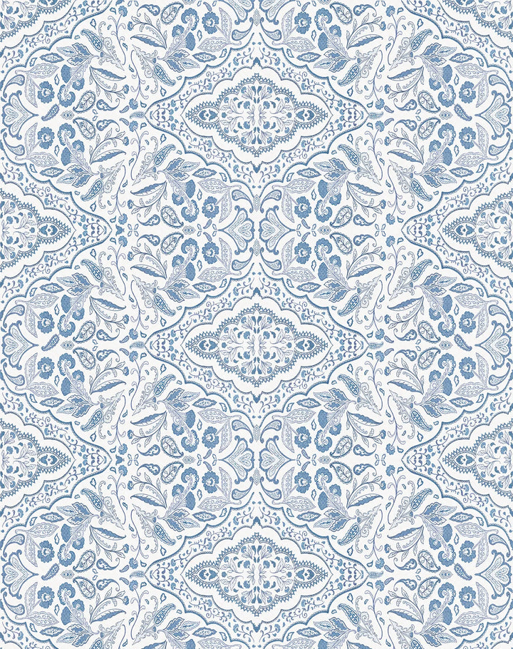 Azure Medallion Sky Wallpaper