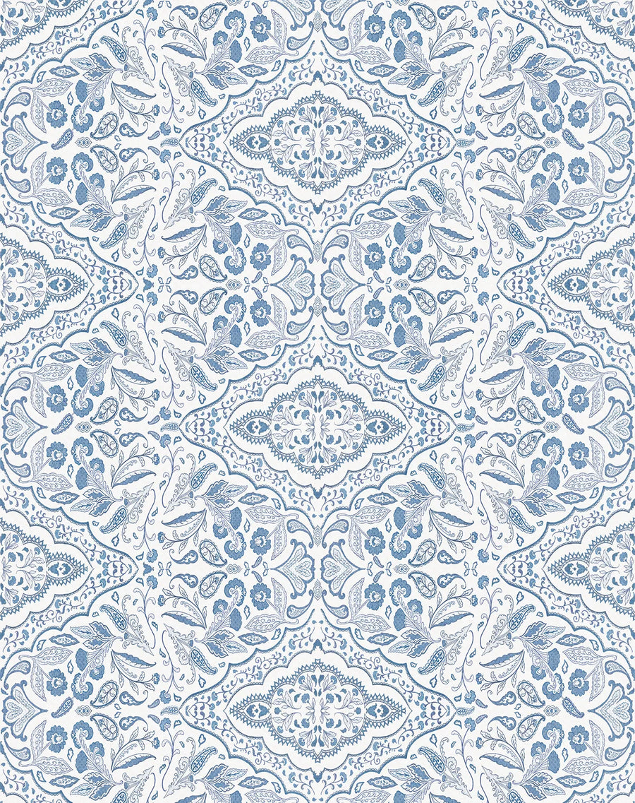 Azure Medallion Sky Wallpaper