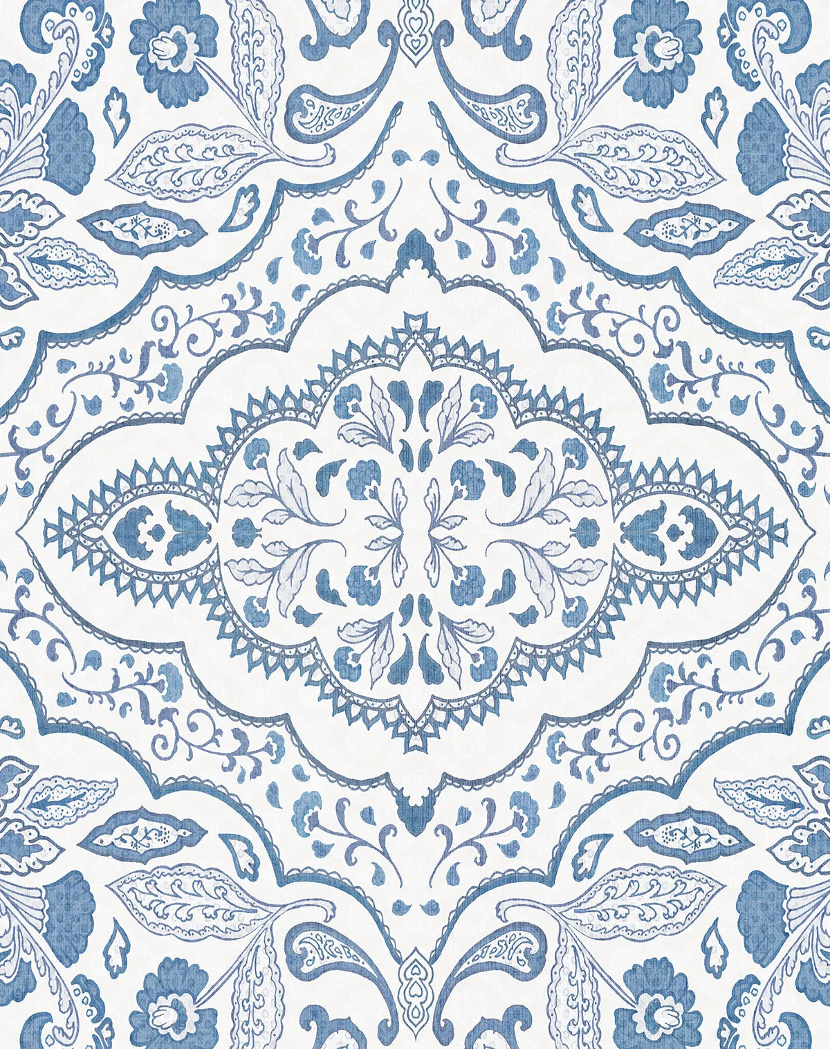 Azure Medallion Sky Wallpaper