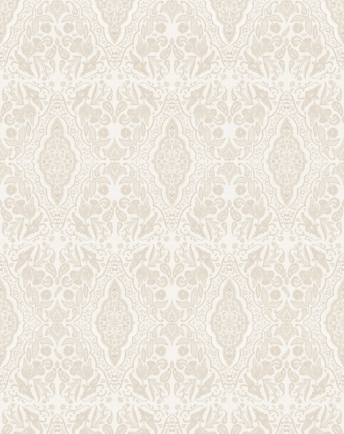 Ornella Ivory Beige Wallpaper