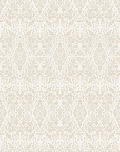 Ornella Ivory Beige Wallpaper
