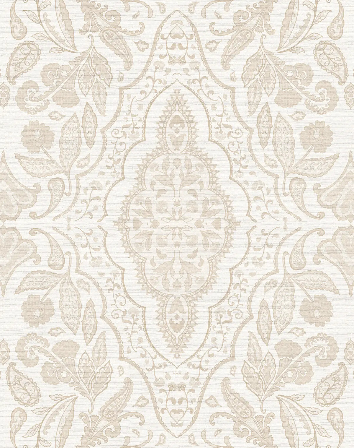 Ornella Ivory Beige Wallpaper