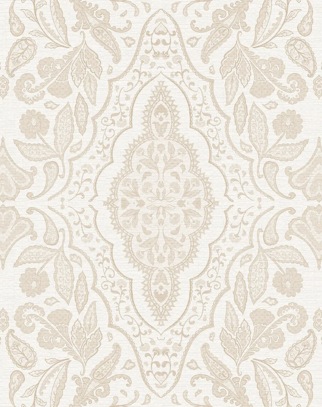 Ornella Ivory Beige Wallpaper