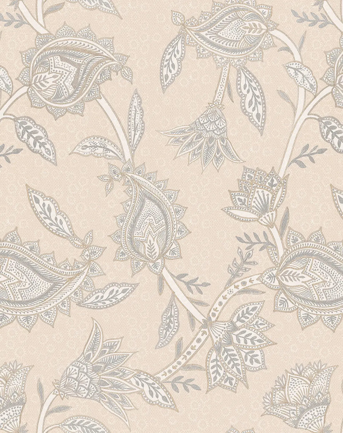 Paiselle Cream Wallpaper