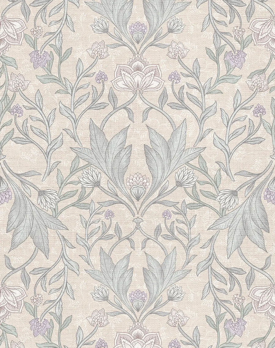 Lotus Grey Wallpaper