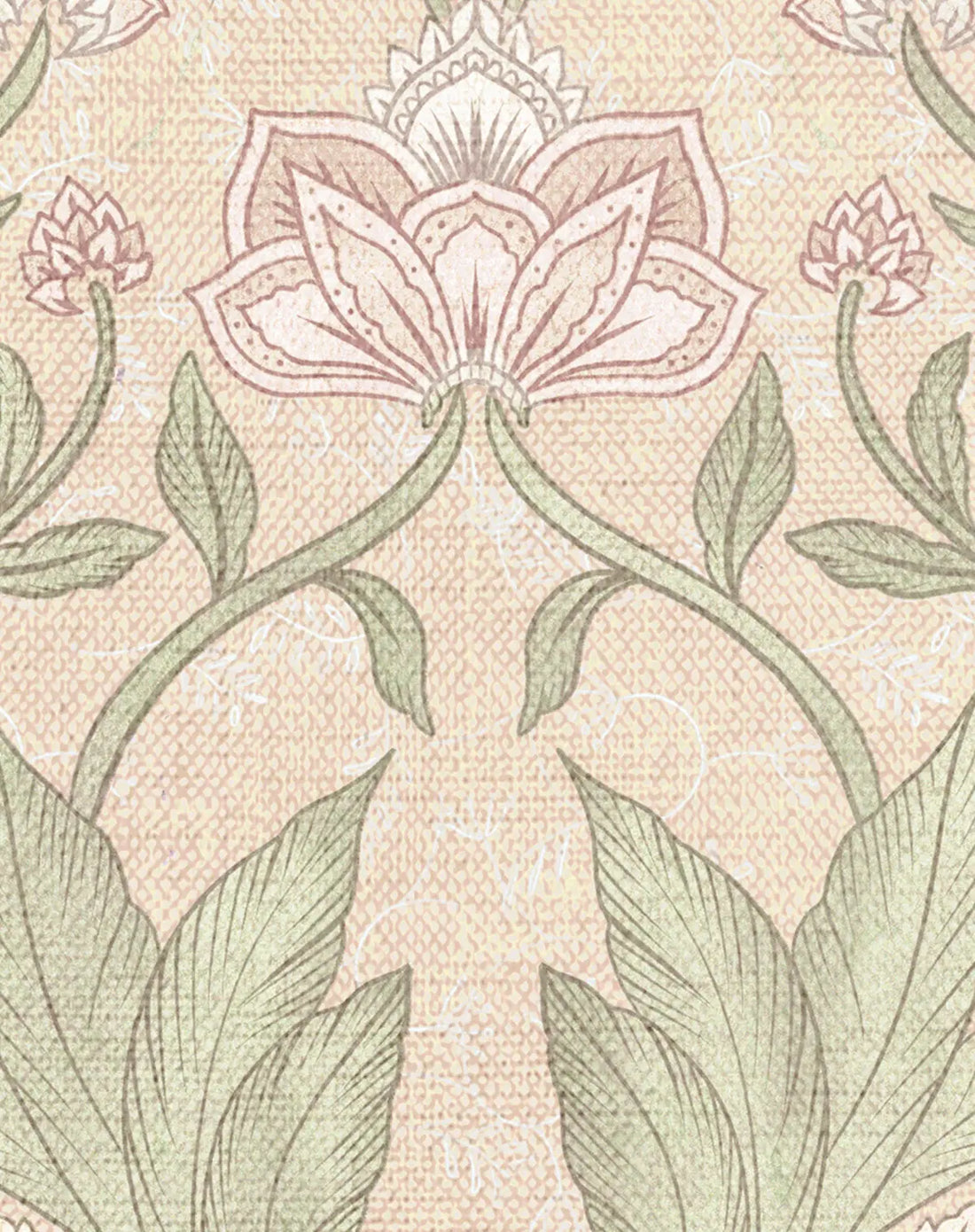 Lotus Peach Wallpaper