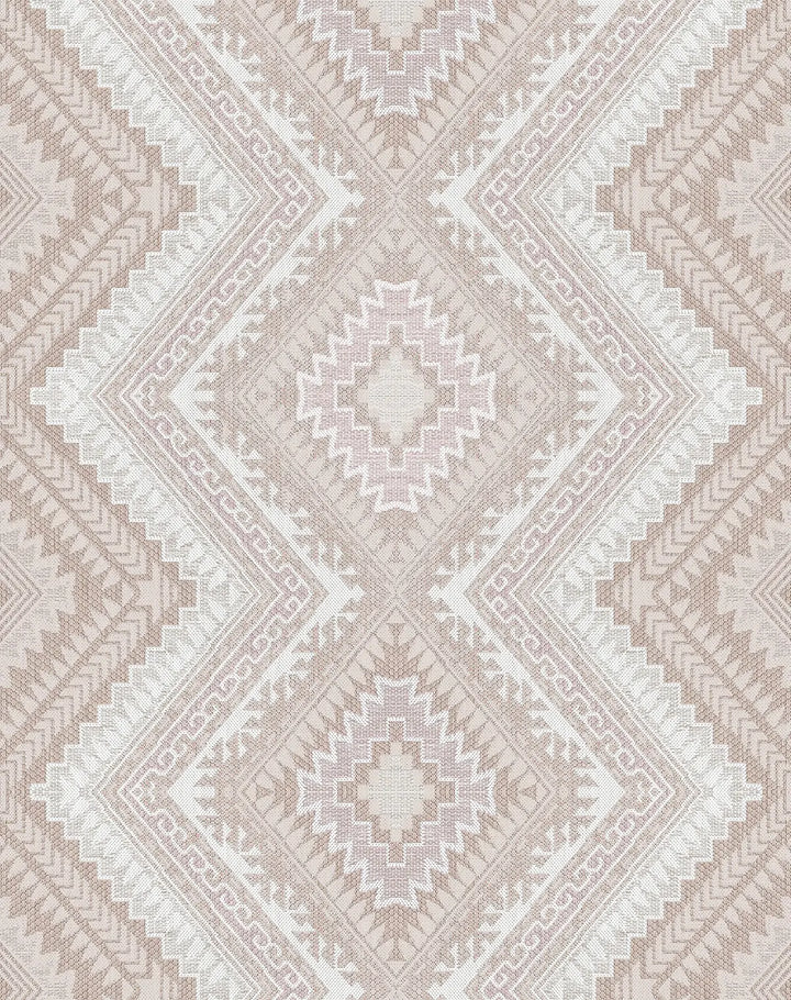 Tribal Taupe Wallpaper