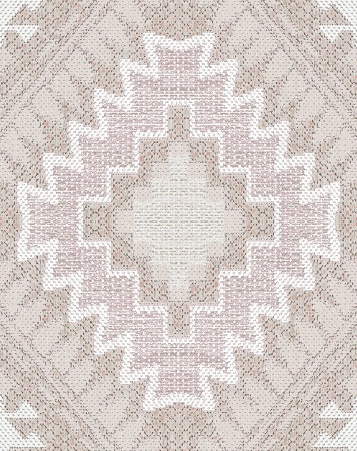 Tribal Taupe Wallpaper