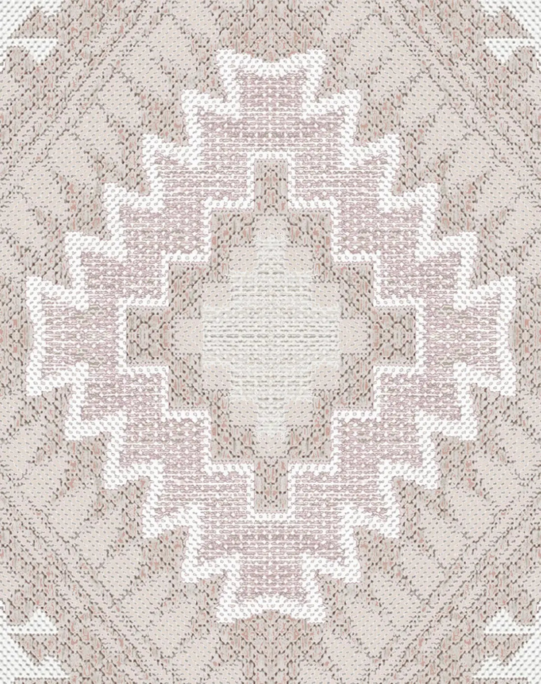 Tribal Taupe Wallpaper