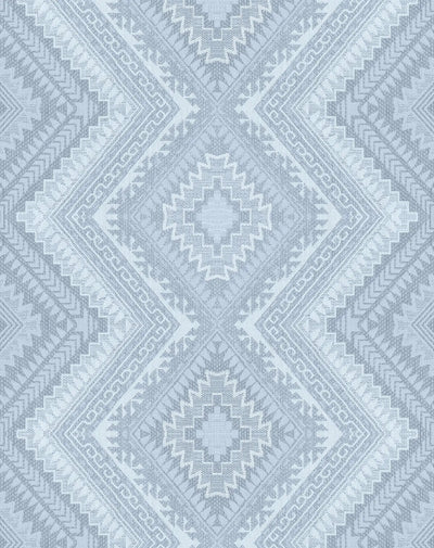 Tribal Blue Wallpaper