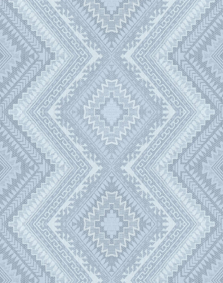 Tribal Blue Wallpaper