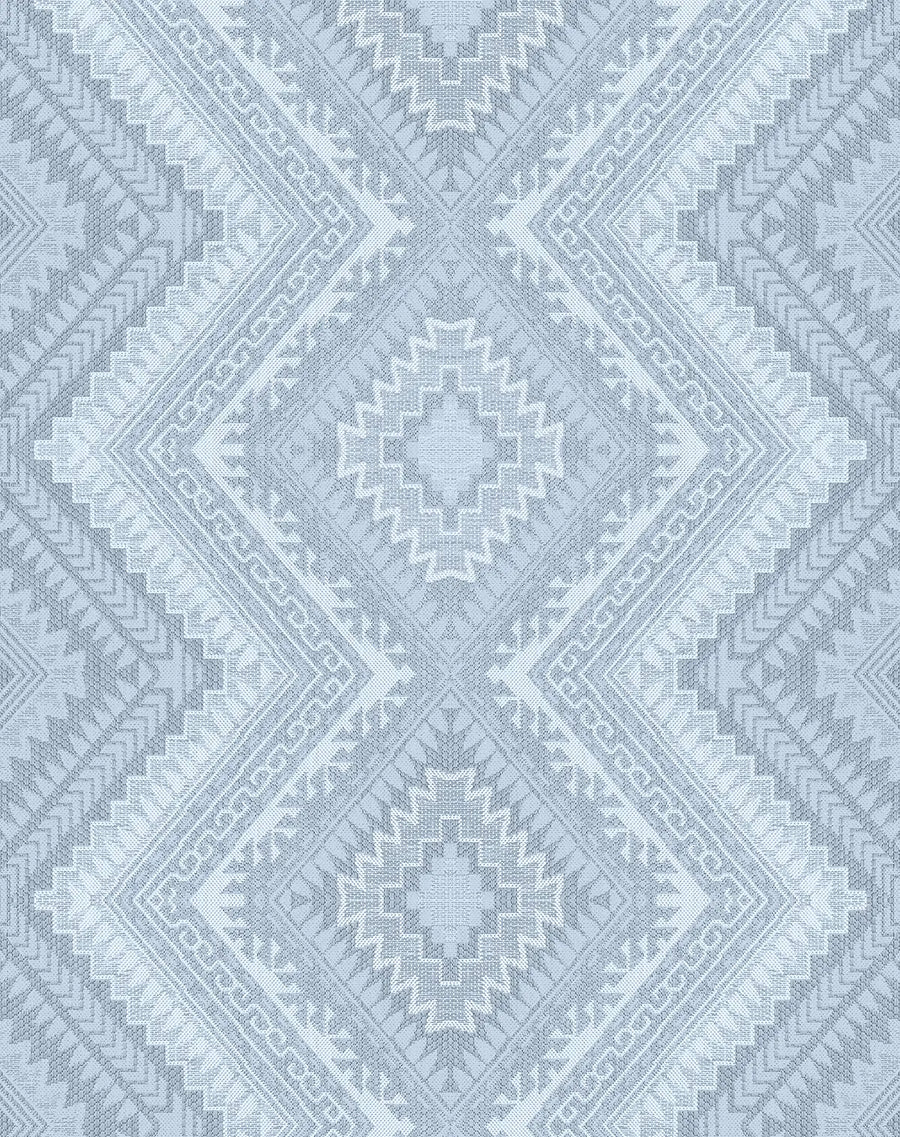 Tribal Blue Wallpaper