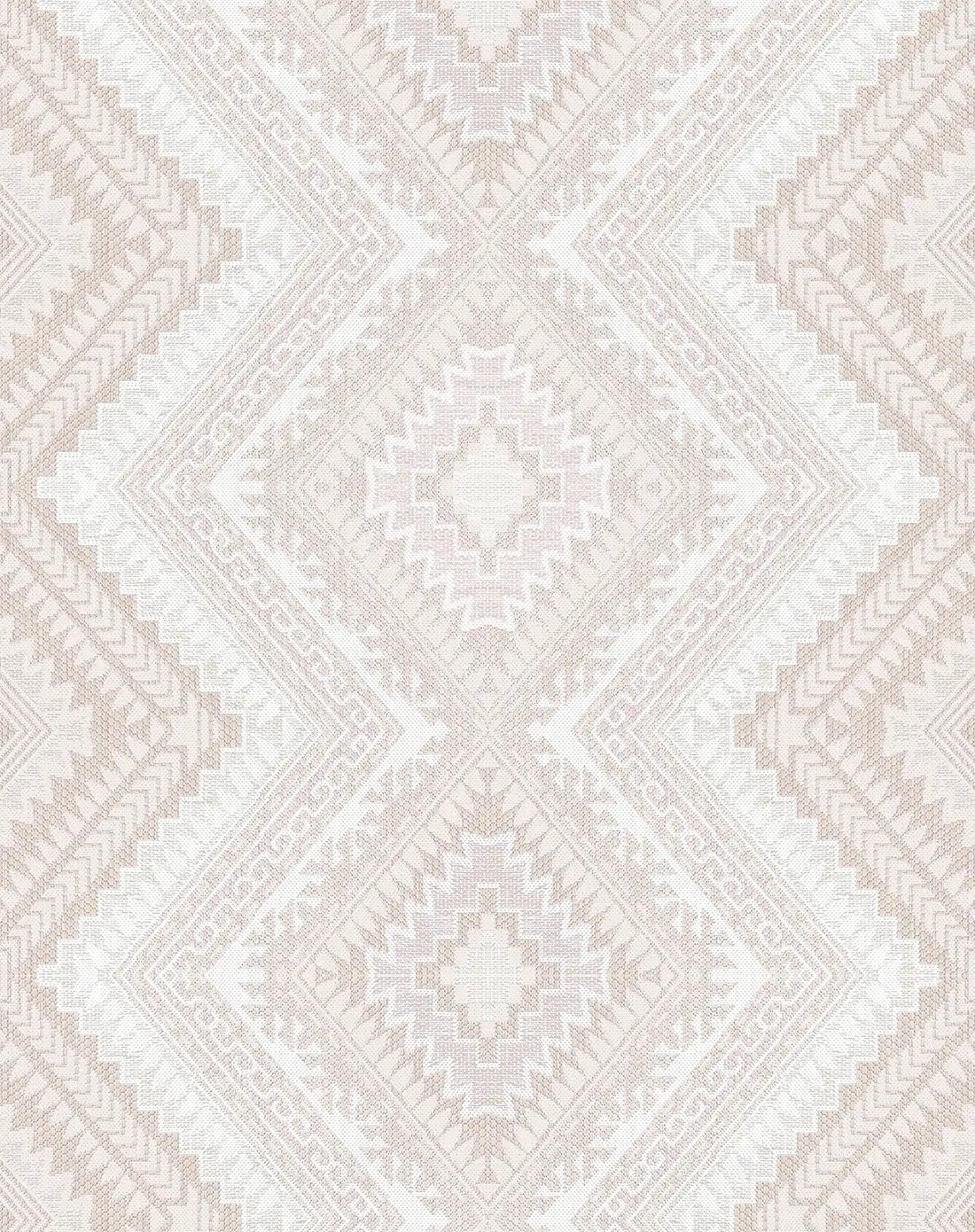 Tribal Cream Wallpaper