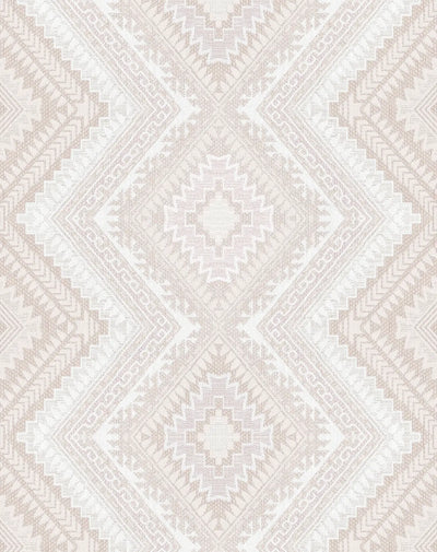 Tribal Cream Wallpaper