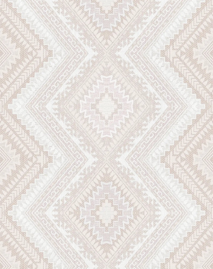 Tribal Cream Wallpaper