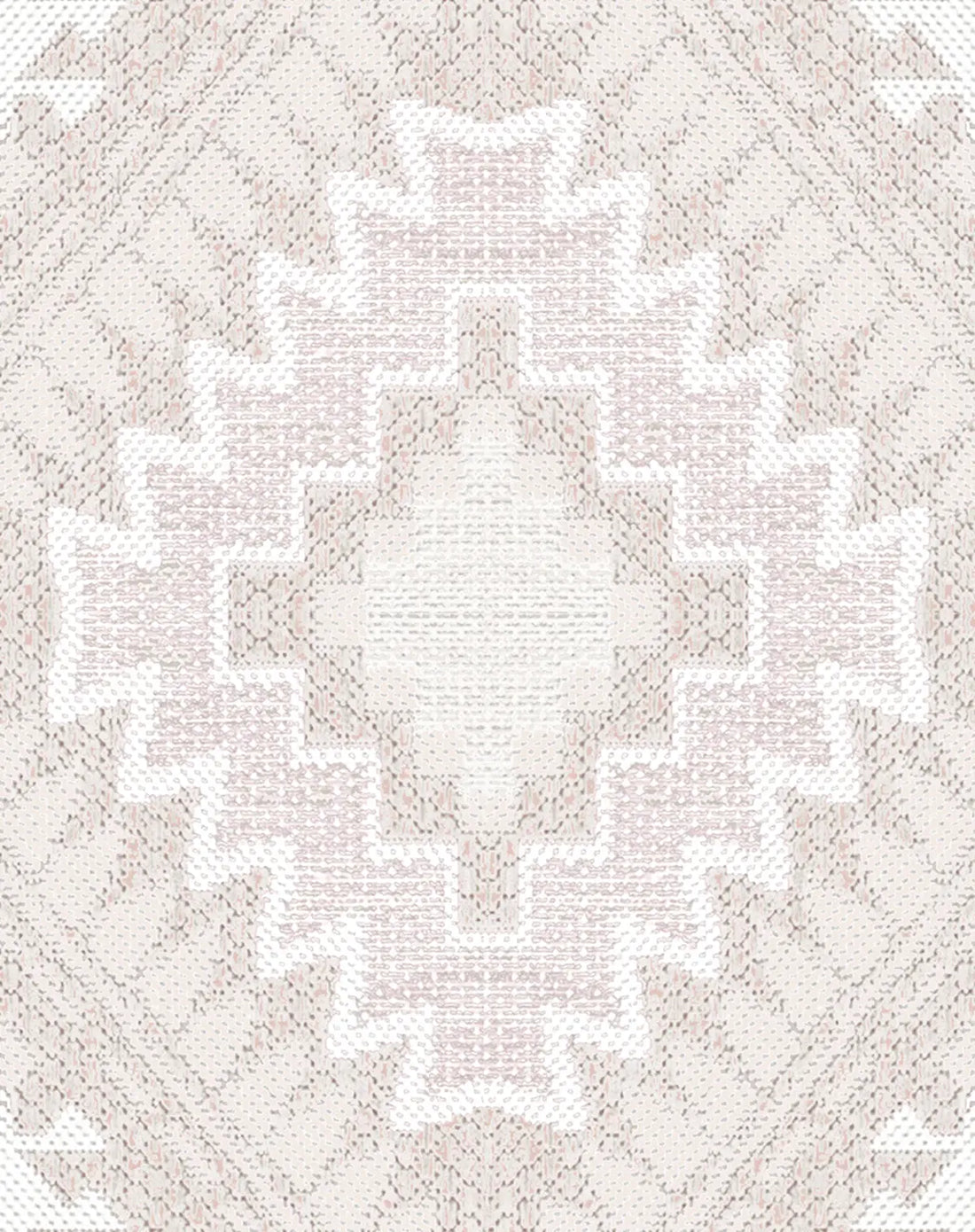 Tribal Cream Wallpaper