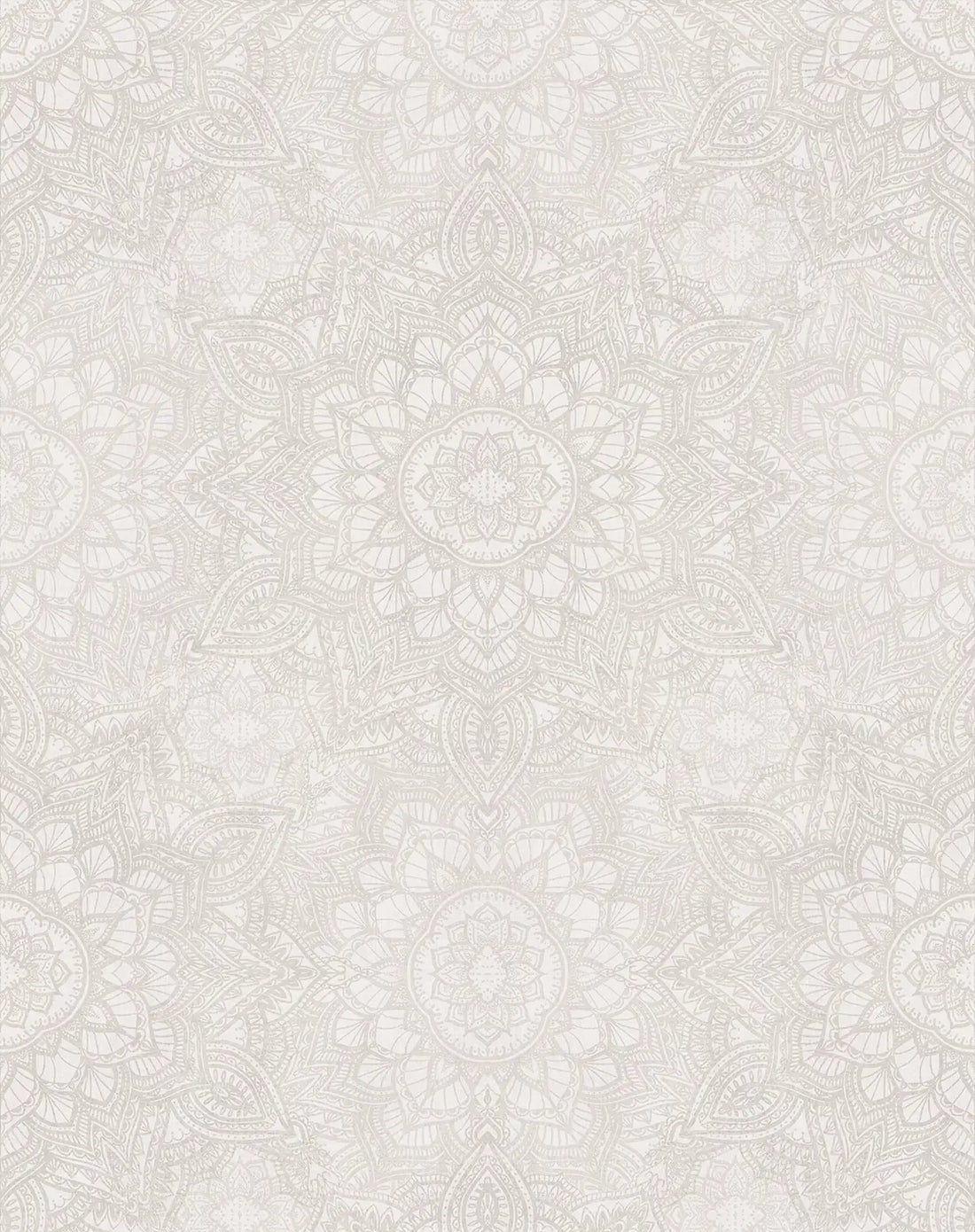 Mandala Ivory Wallpaper