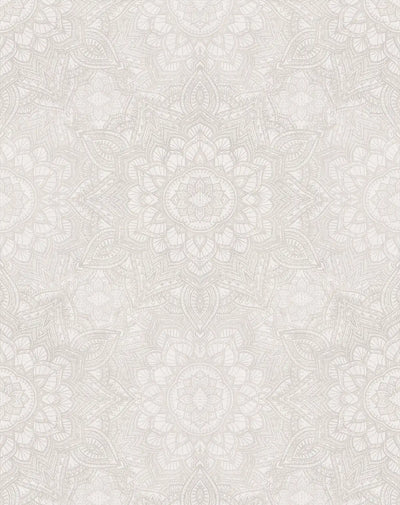 Mandala Ivory Wallpaper