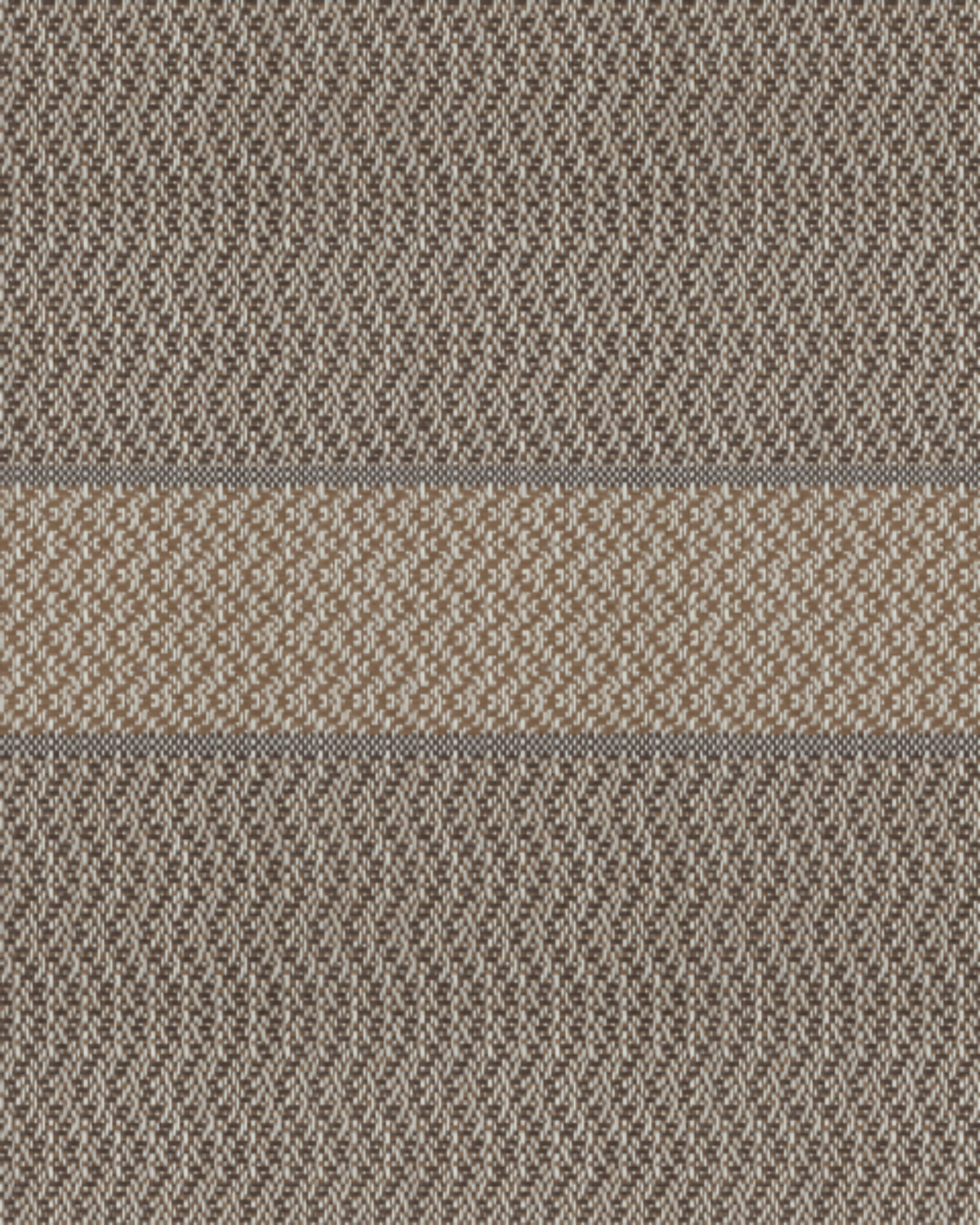 Ethnic Zigzag Block Pattern Cocoa Cream Wallpaper
