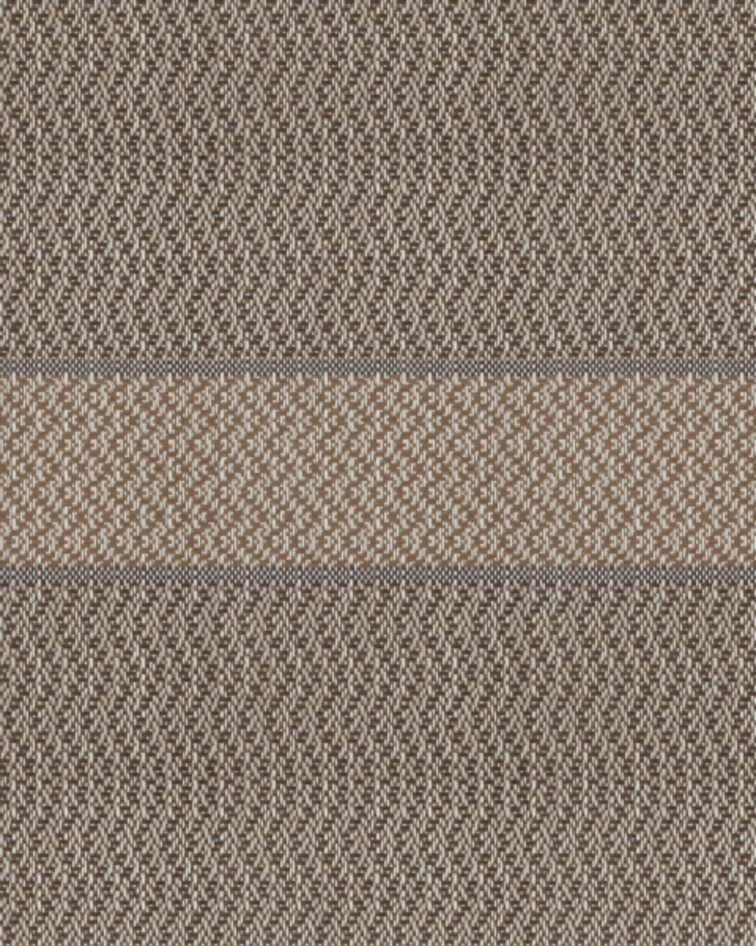 Ethnic Zigzag Block Pattern Cocoa Cream Wallpaper