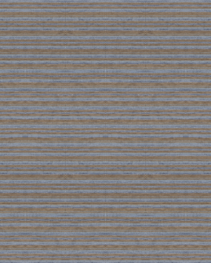 Cool Grey Stripe Weave Soft Blue Accent Wallpaper