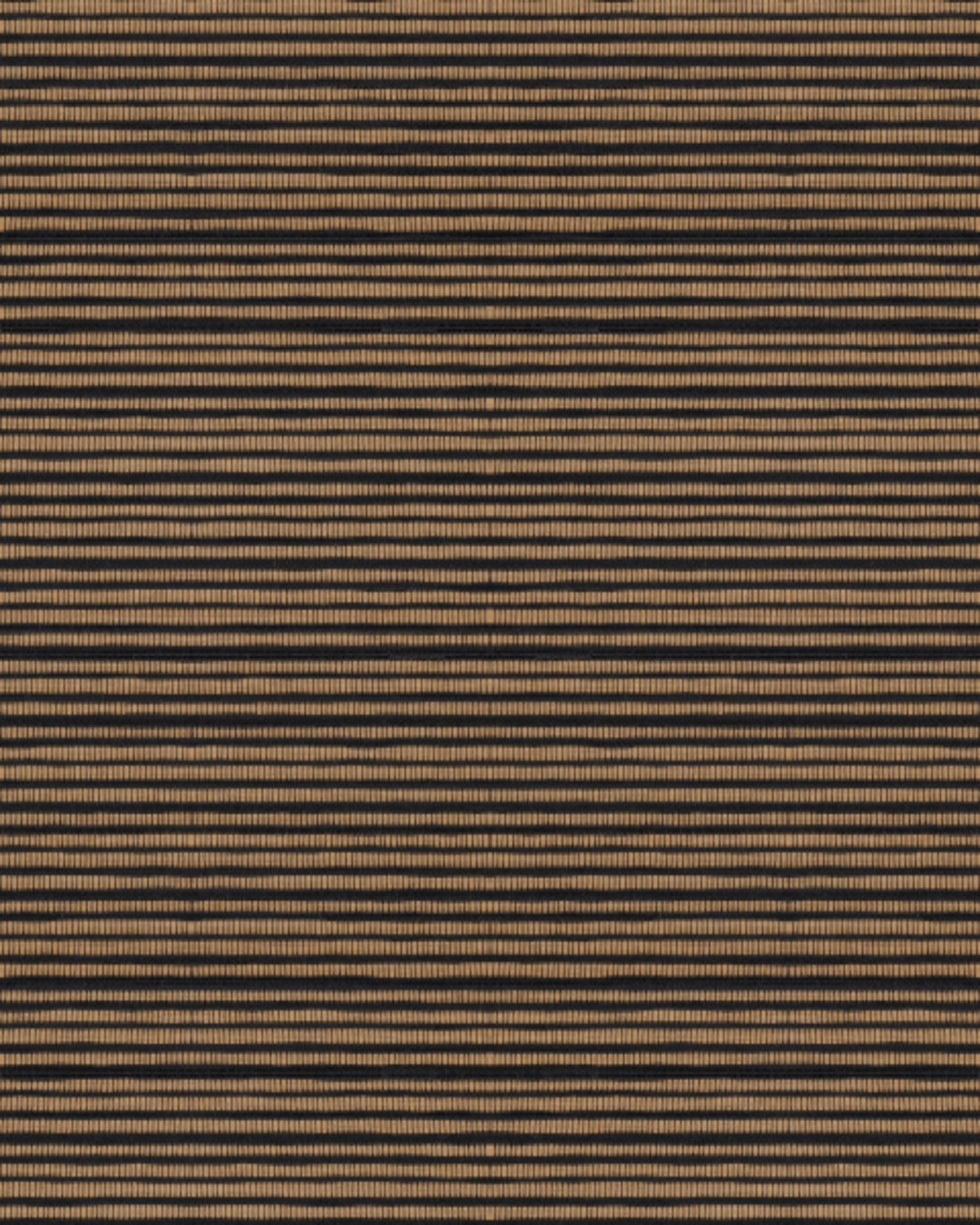 Bold Striped Texture Dark Brown Gold Wallpaper
