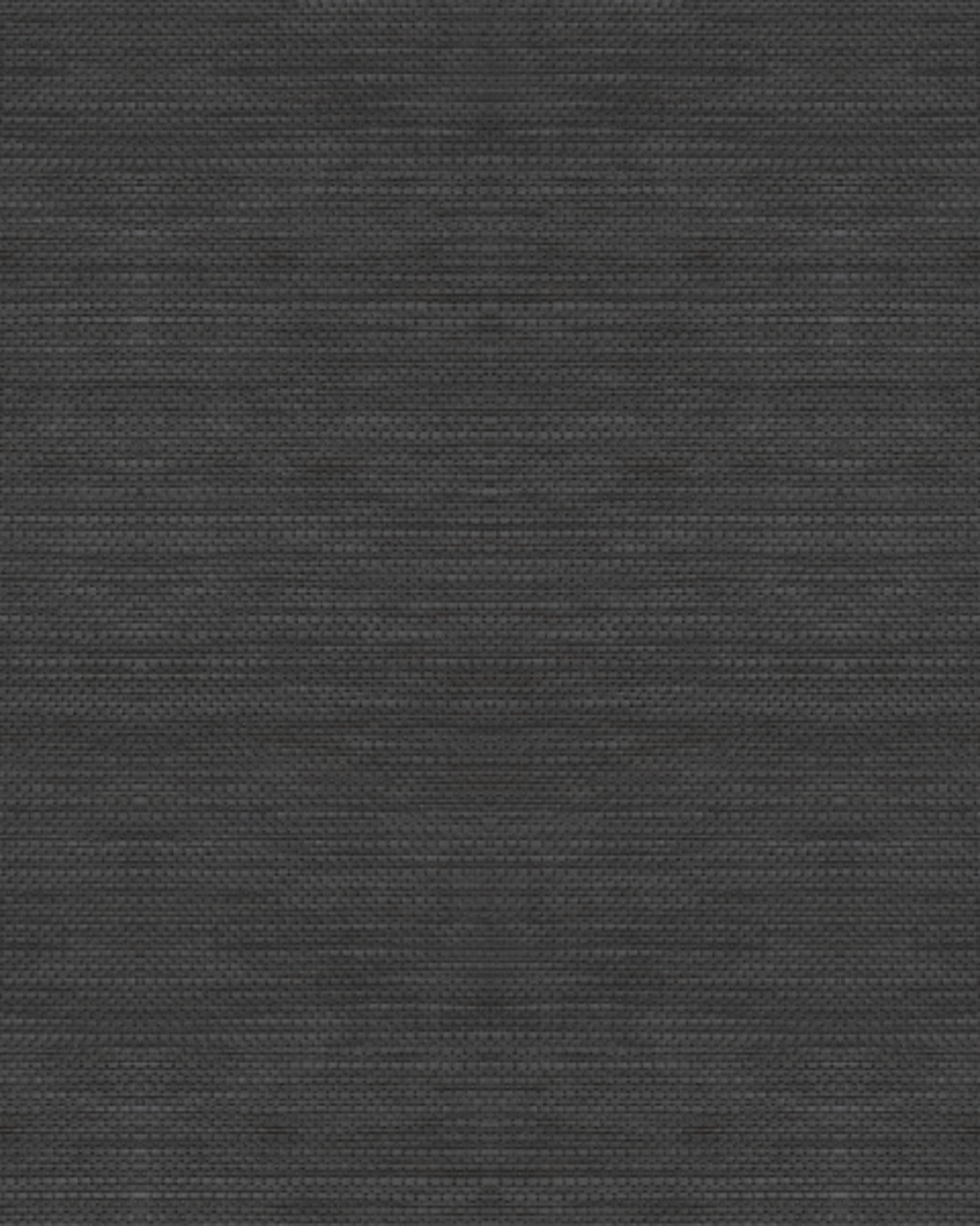 Charcoal Linen Texture Deep Grey Wallpaper