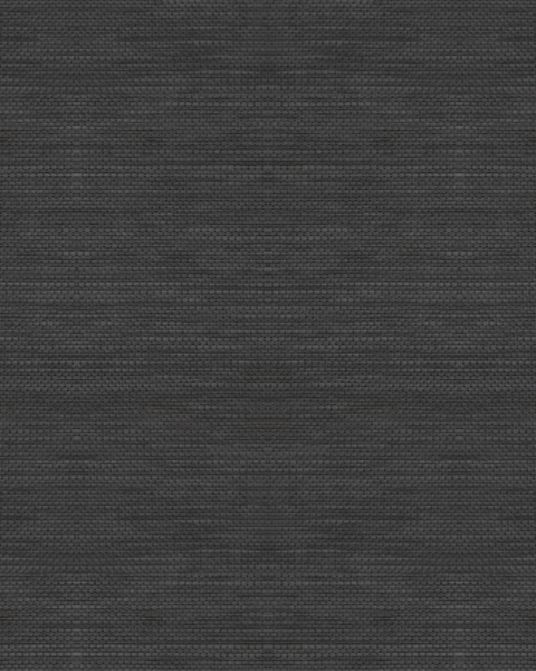 Charcoal Linen Texture Deep Grey Wallpaper