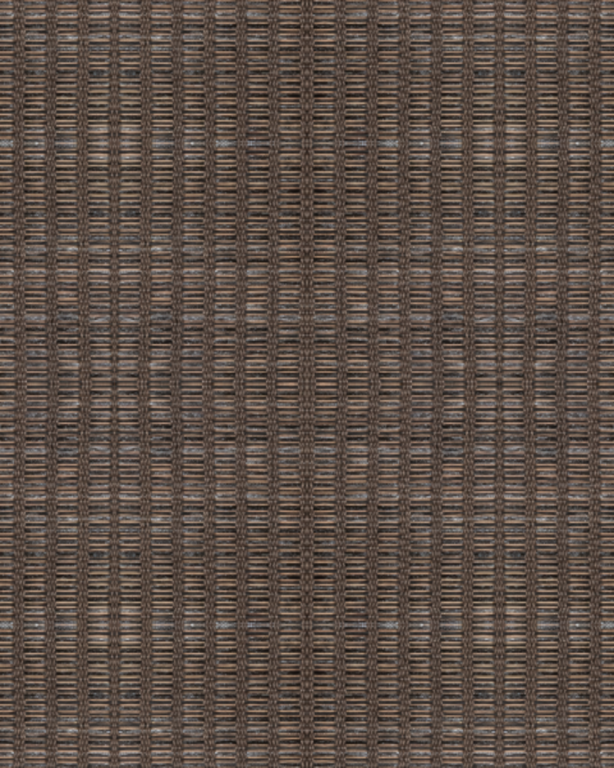 Basket Weave Texture Chocolate Brown Wallpaper