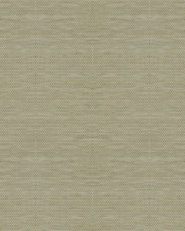 Coarse Linen Texture Pale Olive Wallpaper