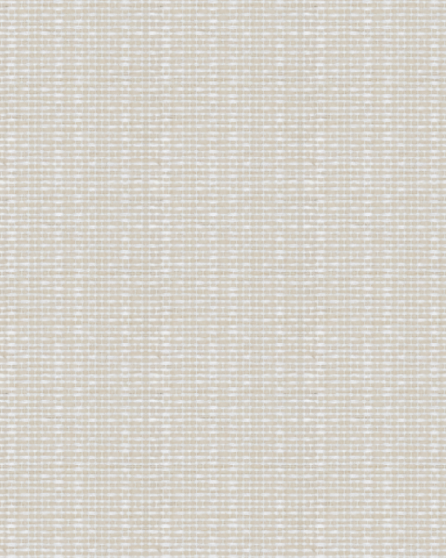 Modern Weave Cream Grid Wallpaper