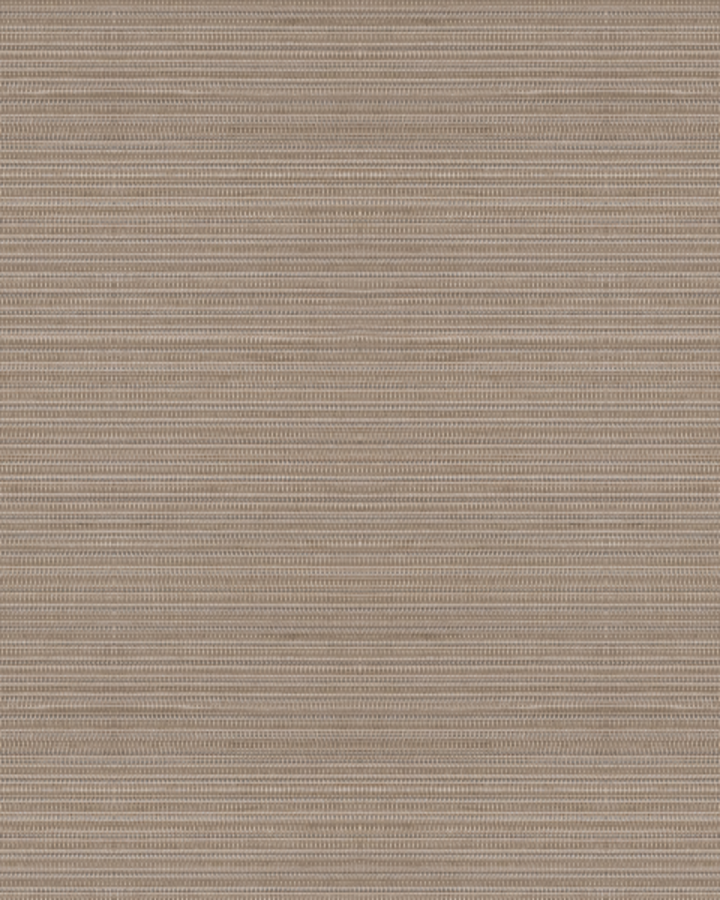 Woven Horizon Texture Clay Taupe Wallpaper