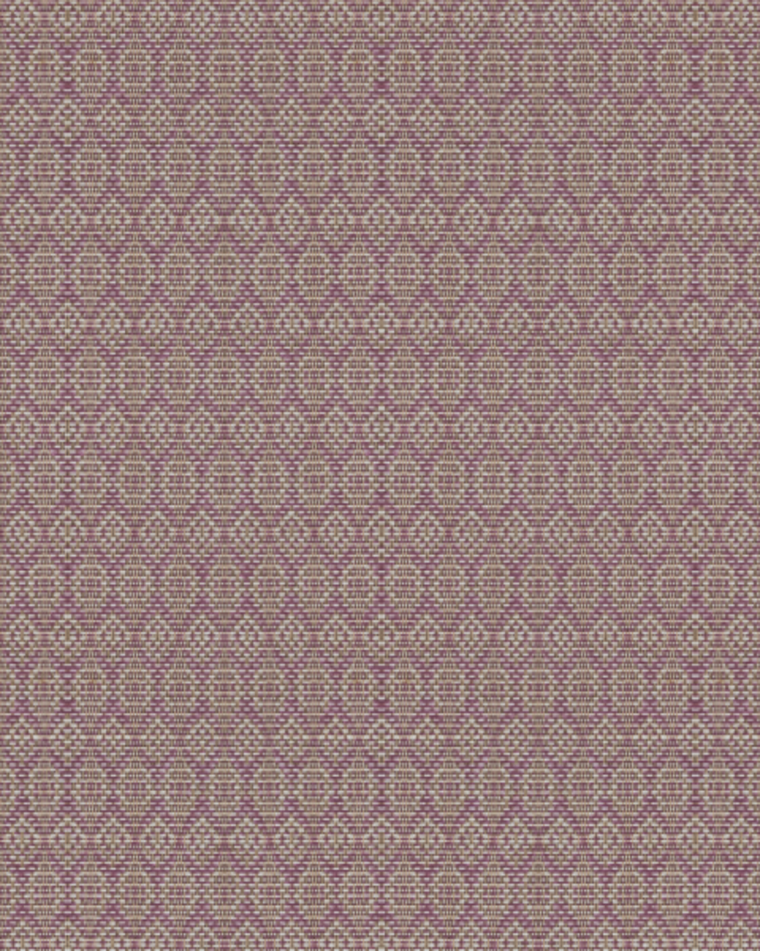 Hexa Weave Plum Beige Wallpaper