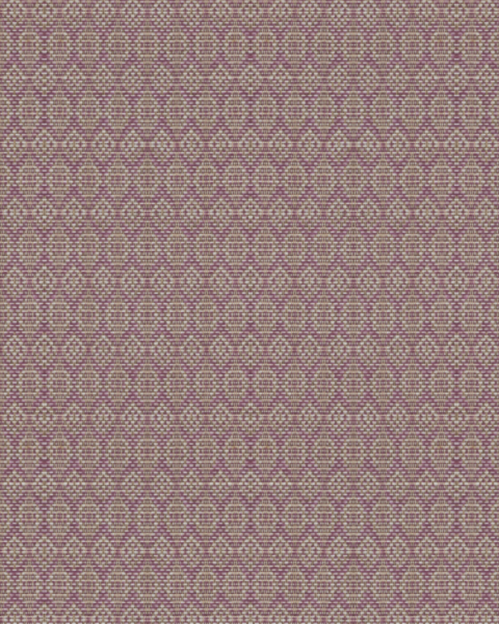 Hexa Weave Plum Beige Wallpaper