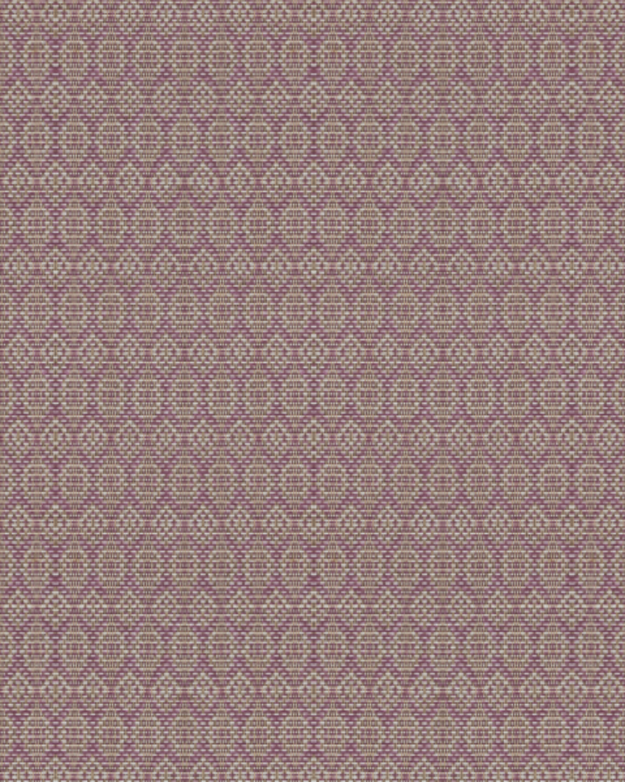 Hexa Weave Plum Dusty Wallpaper