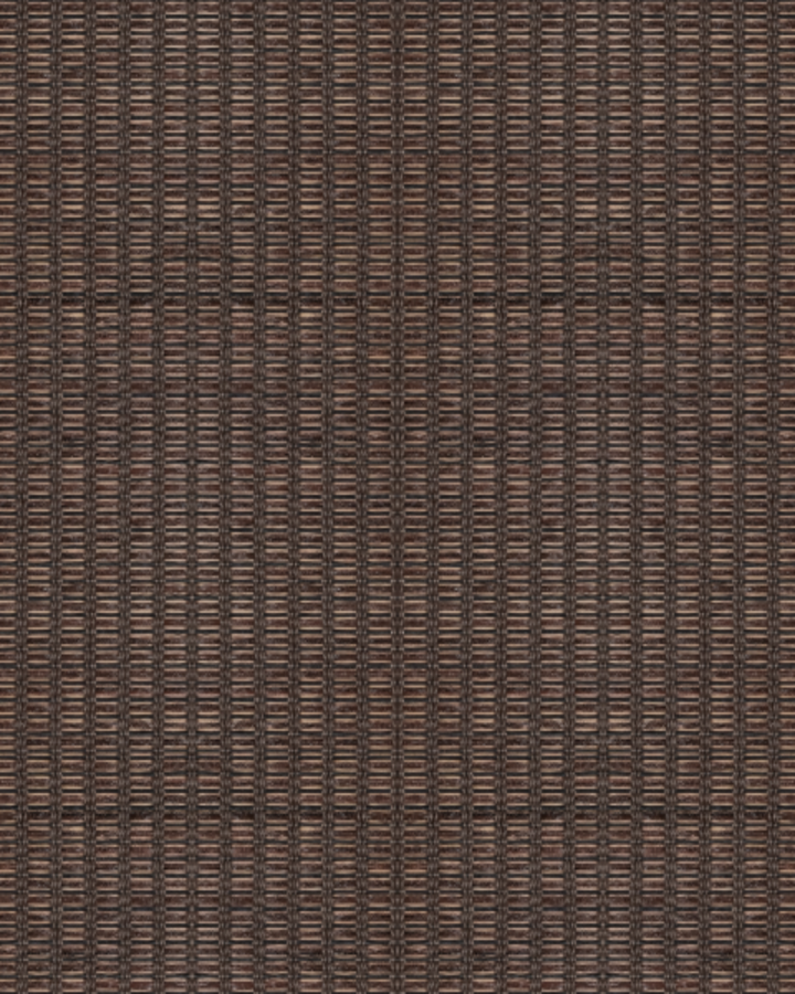 Vertical Weave Dark Mocha Wallpaper