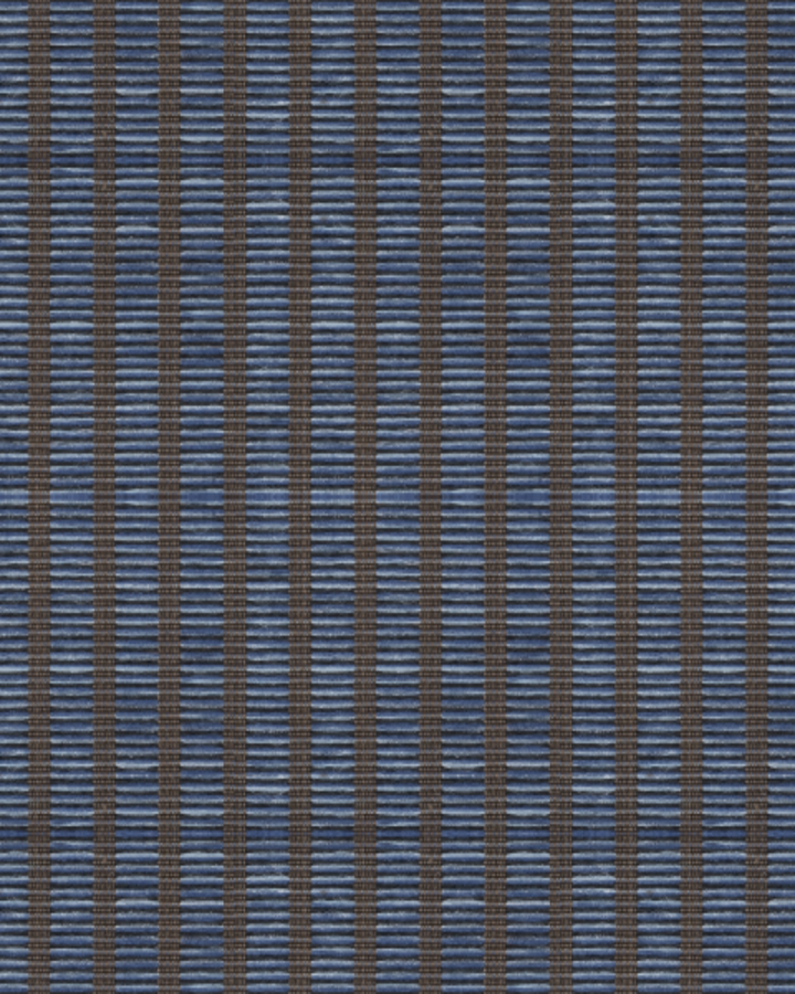 Vertical Weave Navy Blue Wallpaper