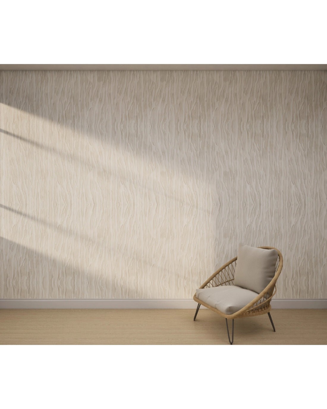 Desert Driftwood Waves Wallpaper