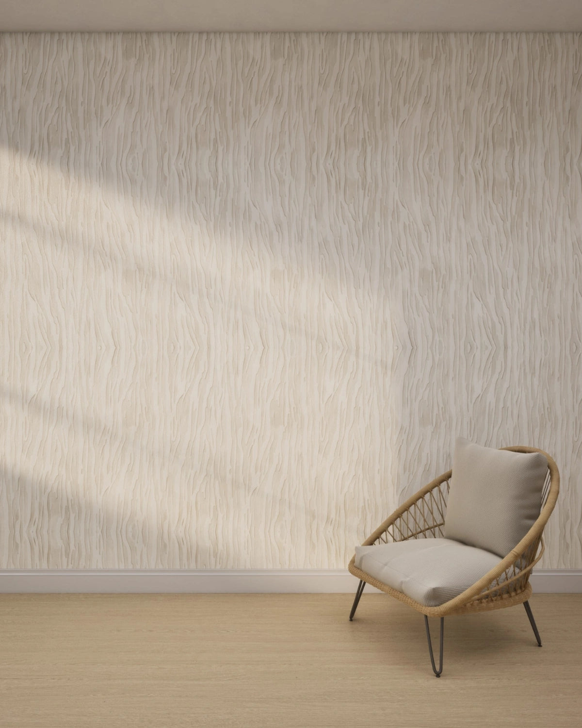 Desert Driftwood Waves Wallpaper