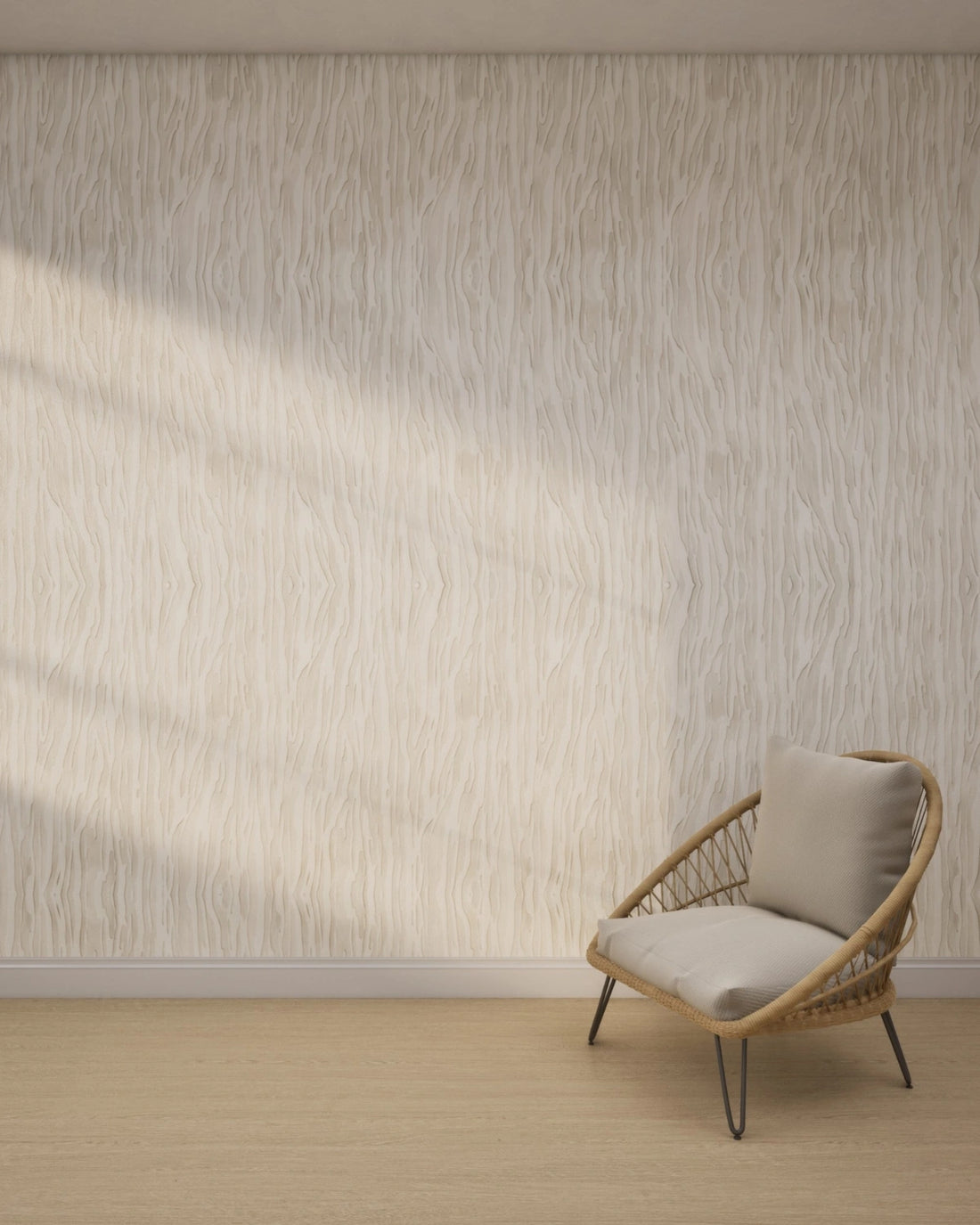 Desert Driftwood Waves Wallpaper