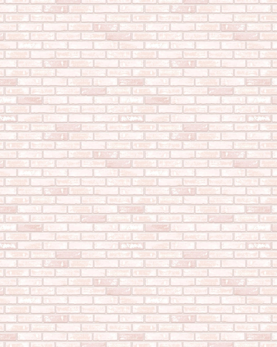 Pastel Brick Mosaic Wallpaper