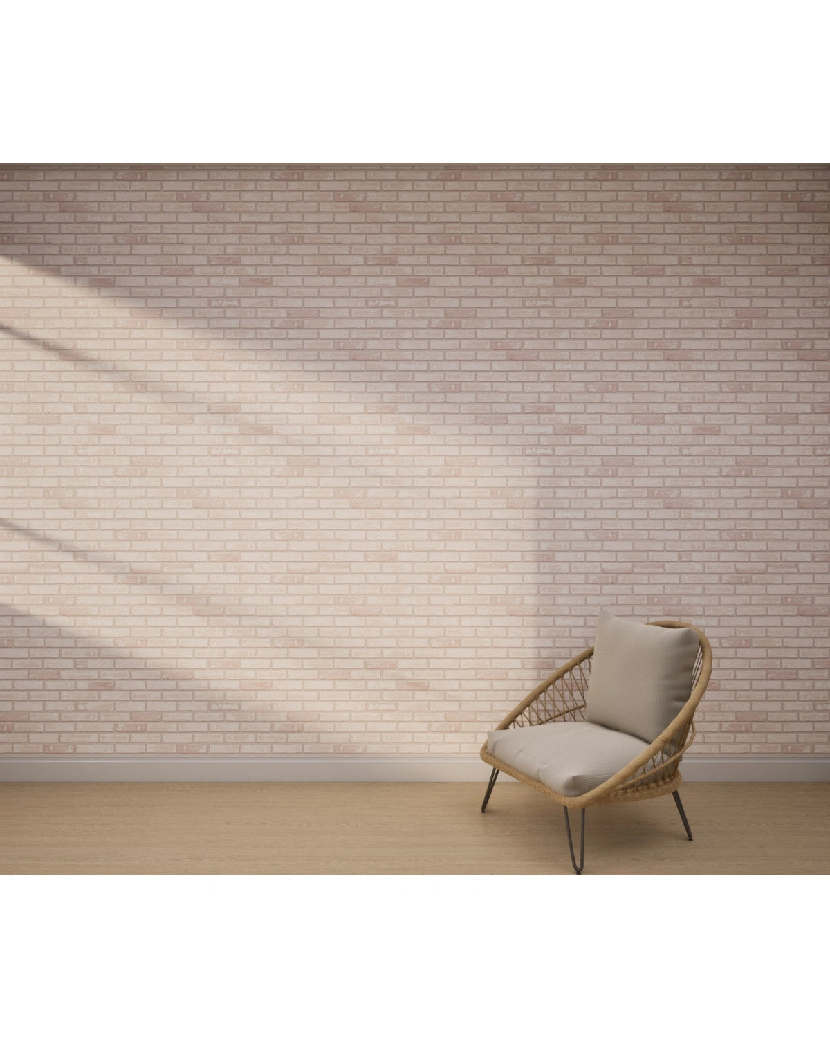 Pastel Brick Mosaic Wallpaper