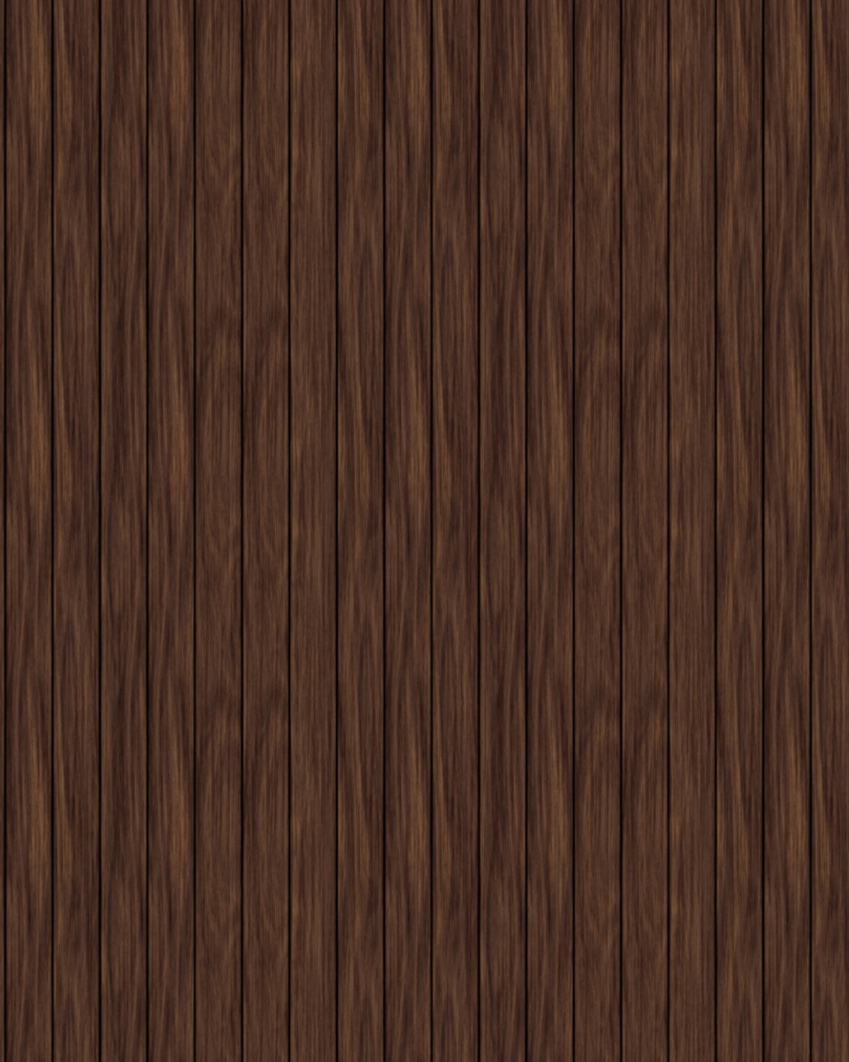 Dark Walnut Slats Wallpaper