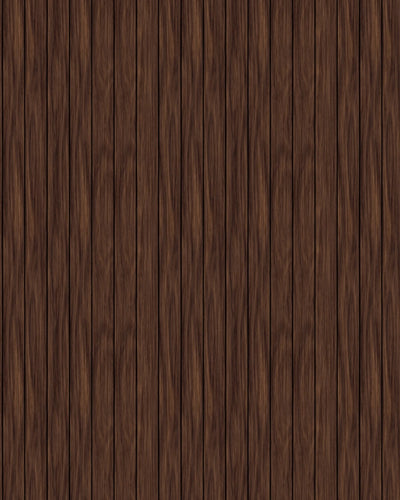 Dark Walnut Slats Wallpaper