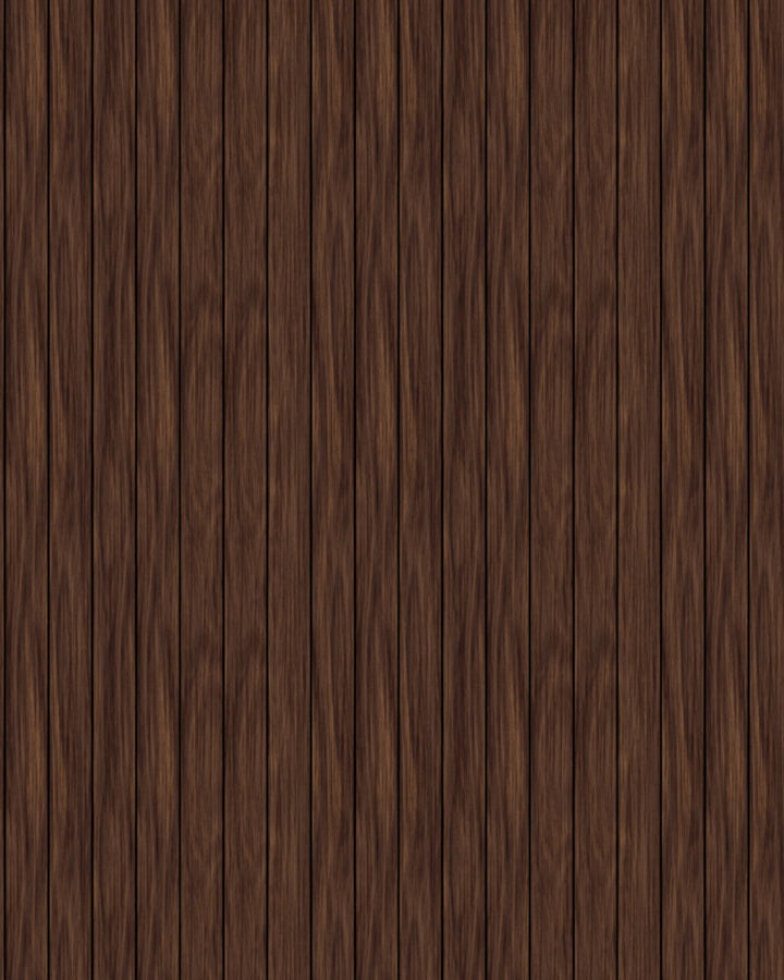 Dark Walnut Slats Wallpaper