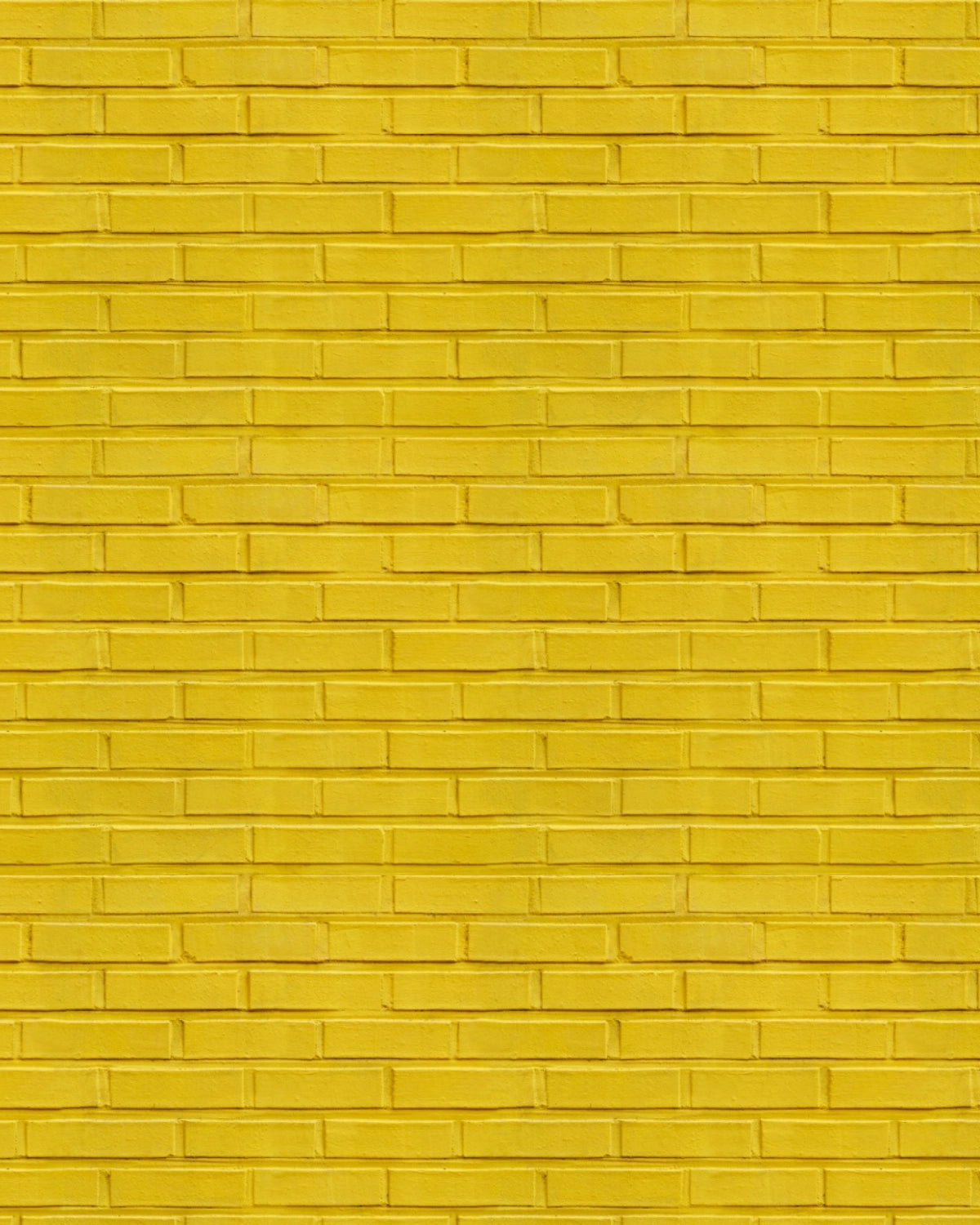 Golden Yellow Brick Mosaic Wallpaper