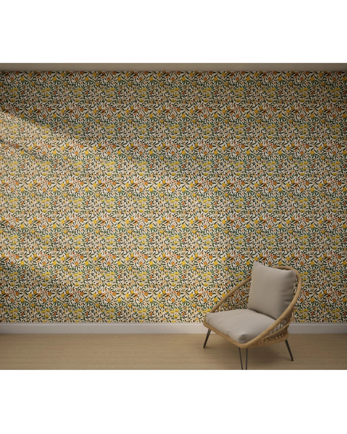 Citrus Garden Delight Wallpaper