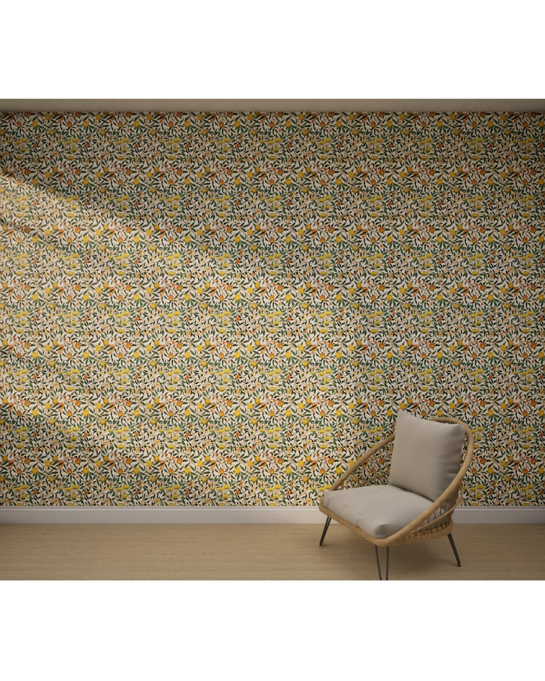 Citrus Garden Delight Wallpaper