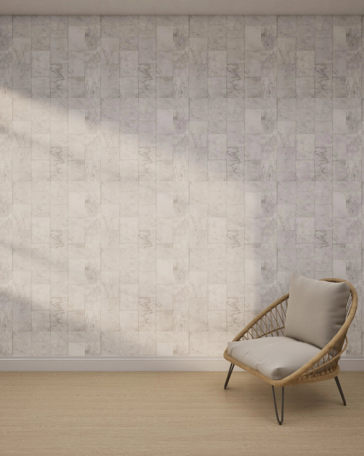 Classic Marble Block Wallpaper