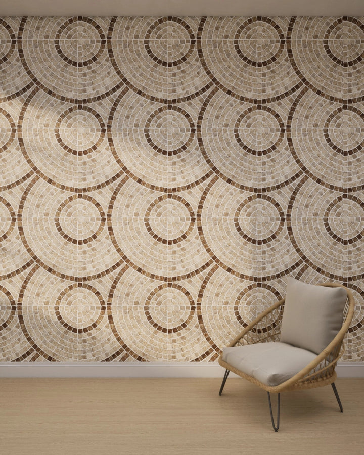 Mosaic Arc Harmony Wallpaper